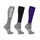 Hy Sport Active Riding Socks (Pack of 3) #colour_royal-violet-pencil-point-grey-black