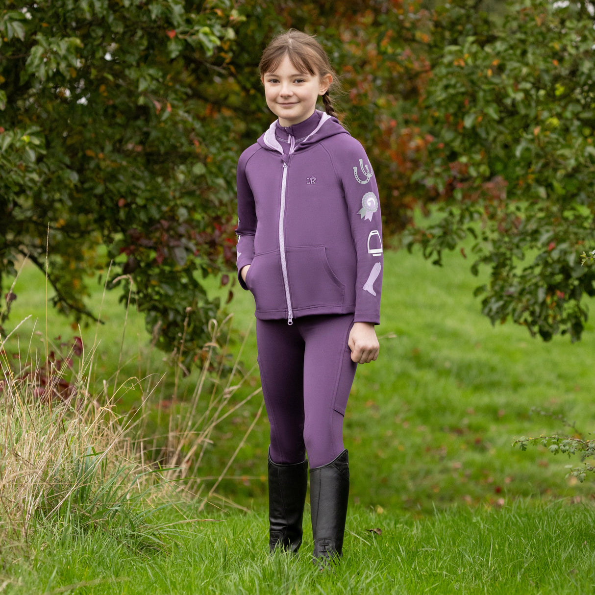 Giddy Up Gymkhana Zip Jacket by Little Rider