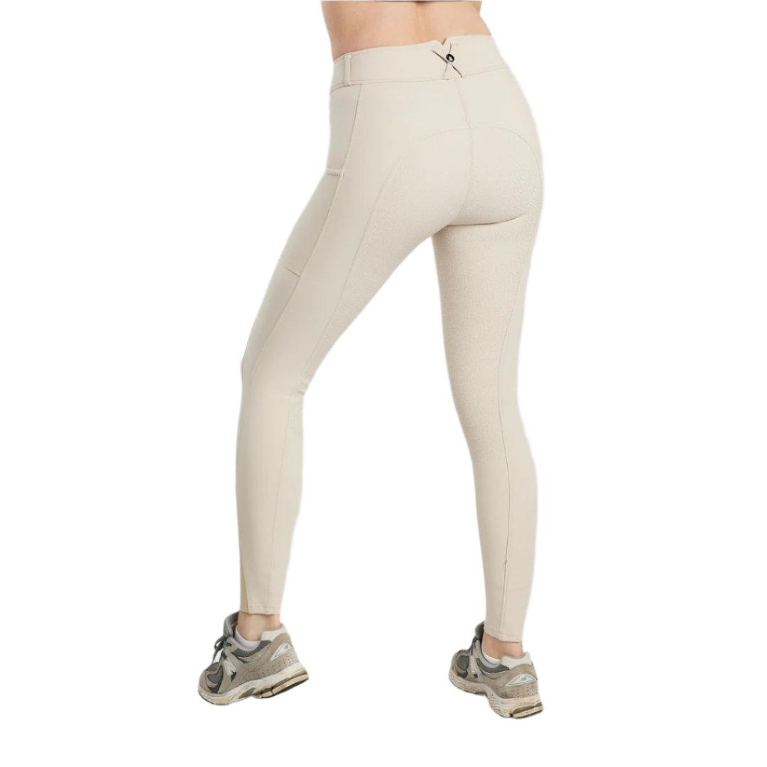 Montar Megan Full Seat Breeches with Phonepockets #colour_light-silver-grey