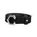 Coldstream Roxburgh Suede Belt #colour_black-silver