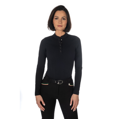 HKM Women's Functional Shirt -Livigno- #colour_black