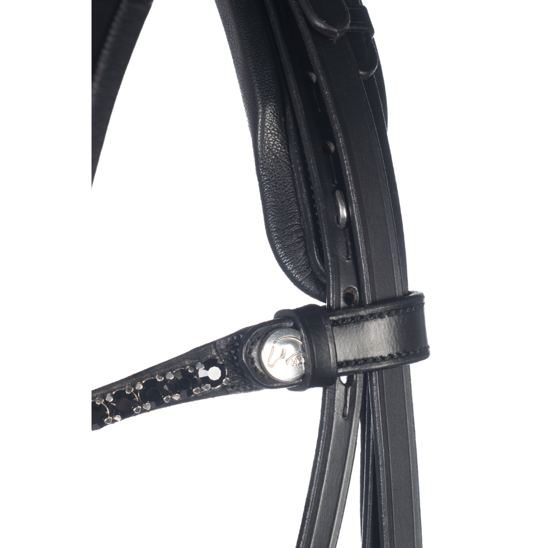 HKM Double Bridle -Grace- #colour_black