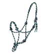 Waldhausen Knotted Halter #colour_black-mint