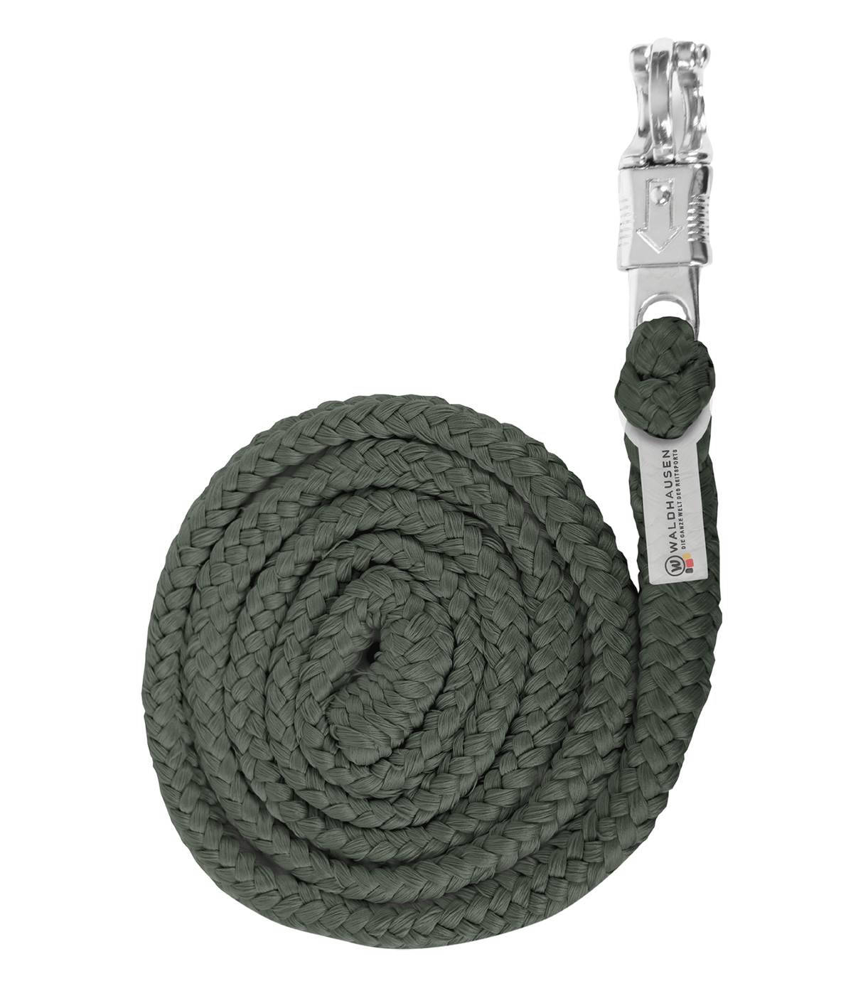 Waldhausen Economic Panic Hook Lead Rope #colour_dark-olive