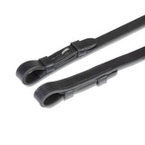 Shires Velociti LUSSO Elite Pro Reins #colour_black