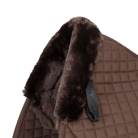Shires ARMA SupaFleece Saddlecloth #colour_brown