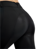 Montar MoZira Refined Compression Pull-On Full Grip Riding Tights #colour_black