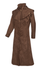 Baleno Oxford Ladies Raincoat #colour_earth-brown