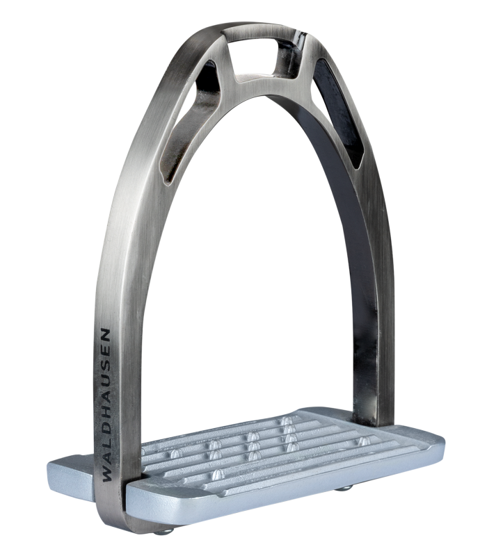 Waldhausen Aluminium Stirrup #colour_grey-metallic