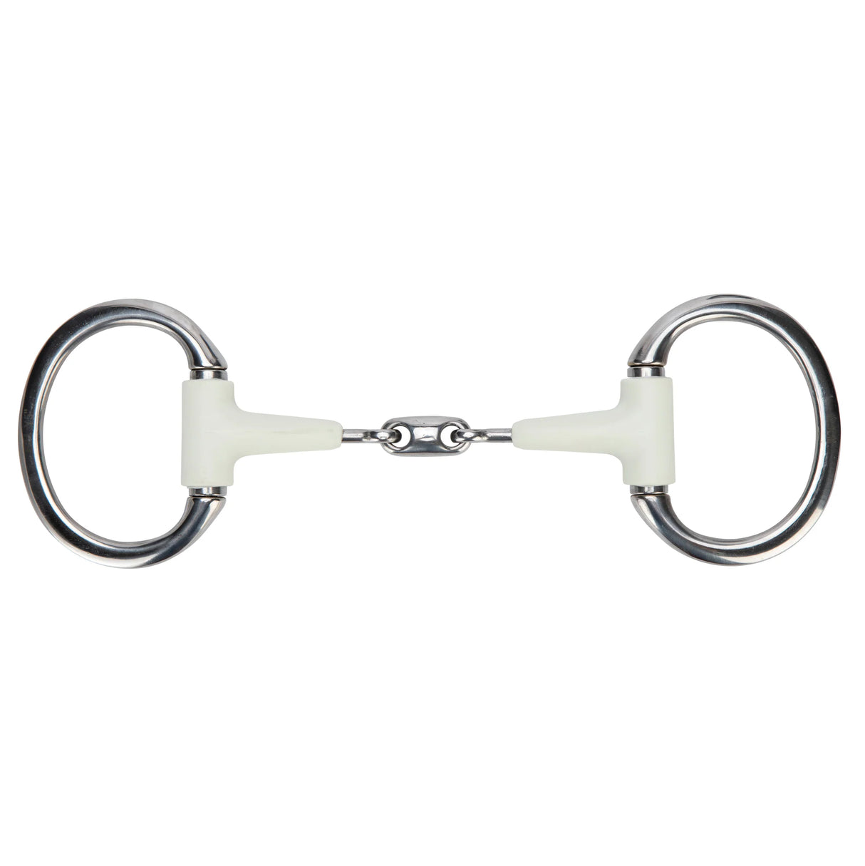 Shires EquiKind Softie Flat Ring Eggbutt Peanut Link