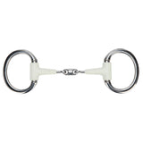 Shires EquiKind Softie Flat Ring Eggbutt Peanut Link
