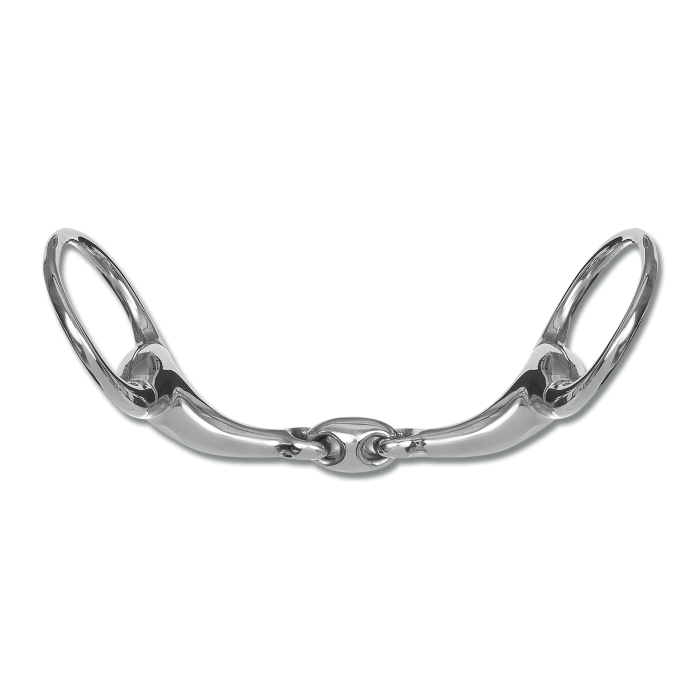 Waldhausen Double Jointed Eggbutt Snaffle Bit