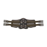 Stubben Equi-Soft® Saddle Girth with Cover - Ebony #colour_vachette-leather-ebony