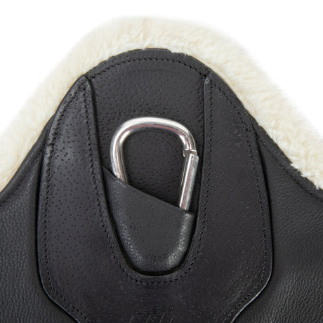 Shires Velociti Lusso Elite Anatomical Girth #colour_black