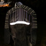 Horseware Ireland Amigo 1200D FieldSafe Reflectech Plus 250g Turnout Rug #colour_black-reflective-black