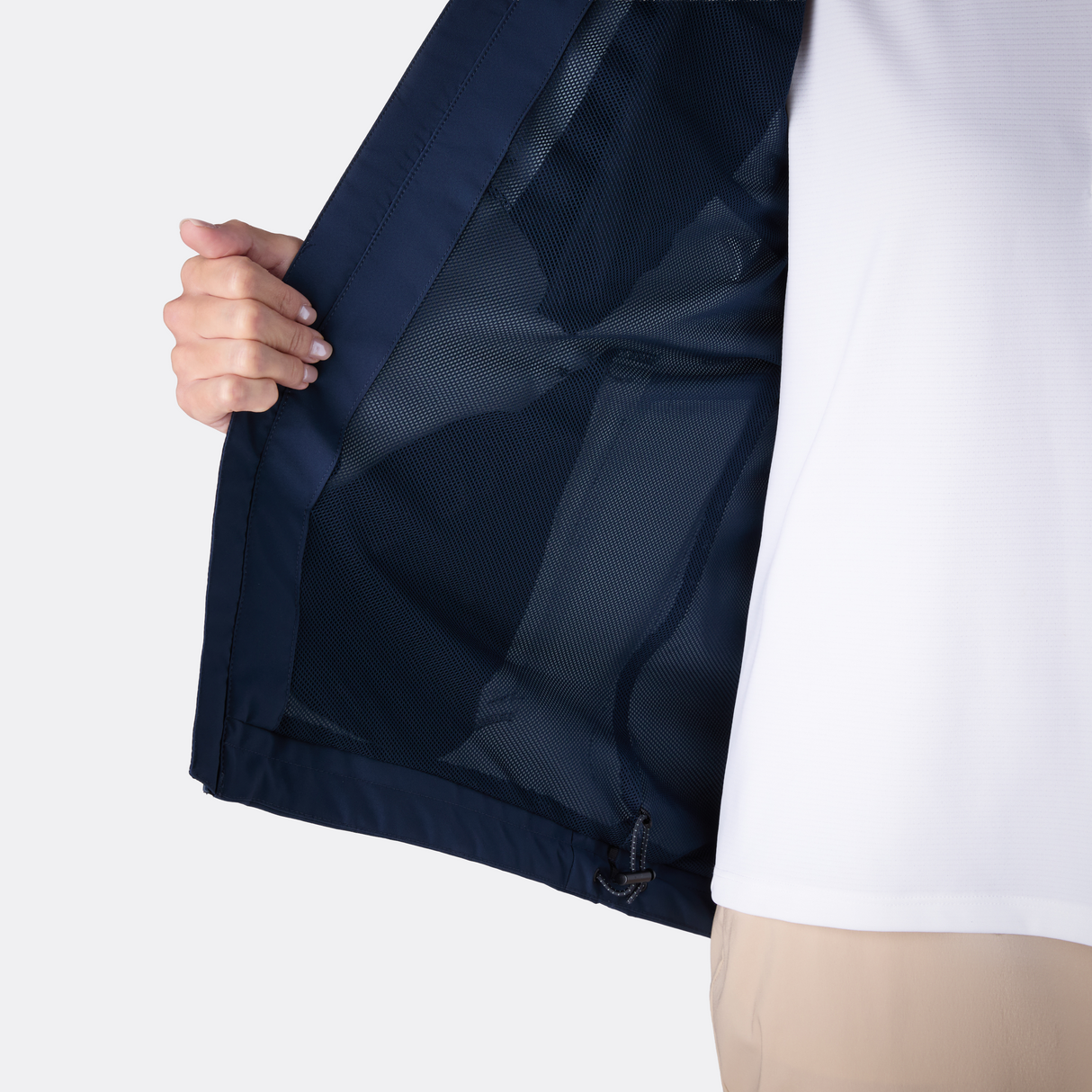 Musto Women's Evo Waterproof Crew Jacket #colour_navy