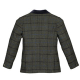 Shires Aubrion Saratoga Children's Jacket #colour_dark-green-check