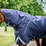 Horseware Ireland Rambo Duo Force 2.0 #colour_navy-thunderstorm-grey-silver