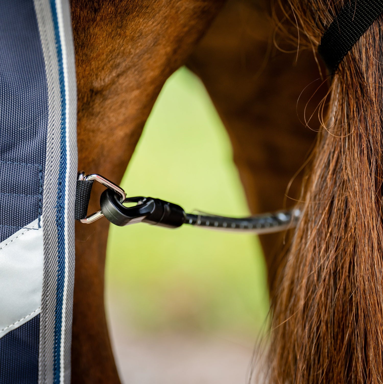 Horseware Ireland Rambo Supreme 1680D Turnout Vari-Layer 450g #colour_navy-thunderstorm-grey-silver