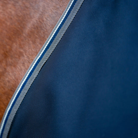 Horseware Ireland Rambo 1680D 0g Turnout Rug #colour_navy-thunderstorm-grey-silver
