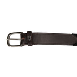 Leather belt with southwest patterm