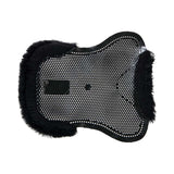 Acavallo Gel NS-S Classic-S 1/2 Cut-Out Flat Pony #colour_black-black