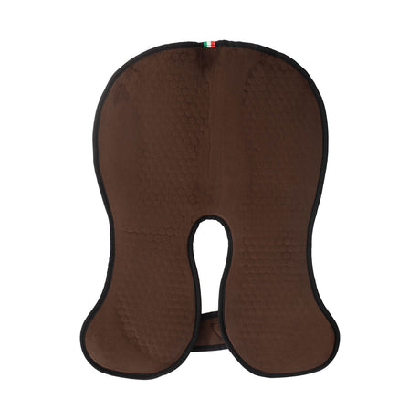 Acavallo Pad SP WFS Suede Hexagonal Gel Flat #colour_brown