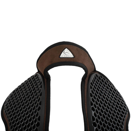 Acavallo Pad SP WFS Suede Hexagonal Gel Flat #colour_brown