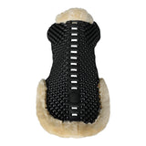 Acavallo Pad Piuma-FS Respira-FS Cut-Out Eva Front & Rear Riser #colour_natural