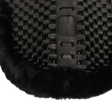 Acavallo Pad Piuma-FS Respira-FS Cut-Out Eva Front & Rear Riser #colour_black