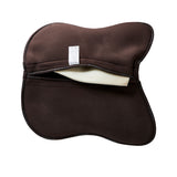 Acavallo Pad MF HPS CW-CS Suede Grip Gel Flat Configurable Pocket #colour_brown