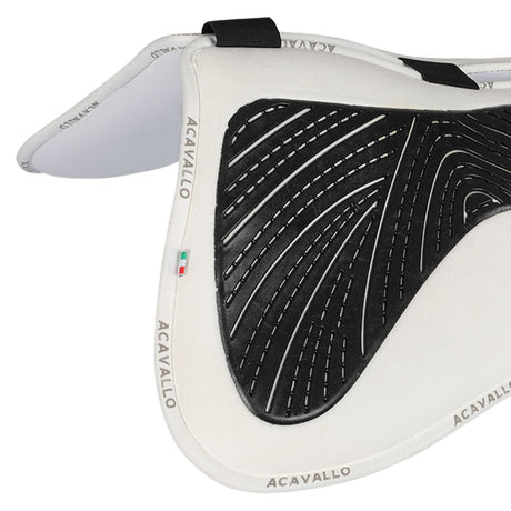 Acavallo Pad Mf Hps Cw-Fs Suede Gel Grip Flat #colour_white