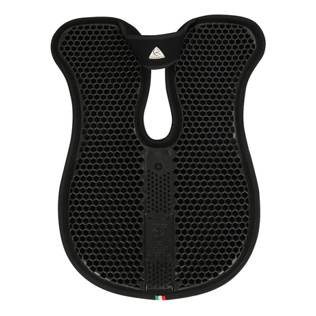 Acavallo Slim Pad WFS Felt Hexagonal Gel Flat #colour_black