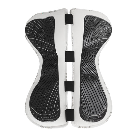 Acavallo Pad Mf Jccs Cw-Fs Suede Grip Gel Flat #colour_white