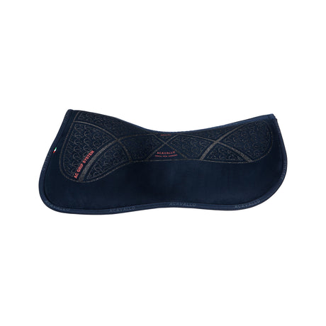 Acavallo Pad MF HPS CW-CS Suede AC Grip Flat #colour_blue-silver