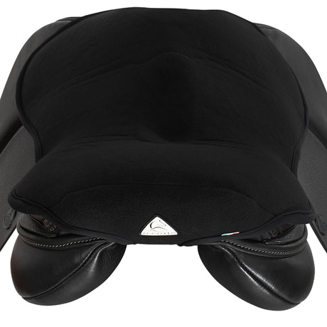 Acavallo Ortho-Pubis Seat Saver Jumping Classic Gel-In Dri-Lex 20mm #colour_black