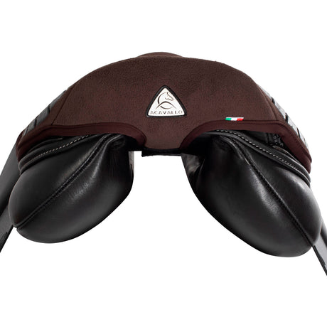 Acavallo Standard Seat Saver Jumping Air Plus Gel-Out Dri-Lex 10mm #colour_brown