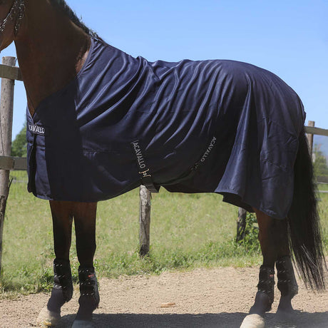 Acavallo Spring Sheet Stable Rug #colour_blue