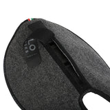 Acavallo Pad Piuma WFS Pocket Double Felt Rear Riser #colour_grey
