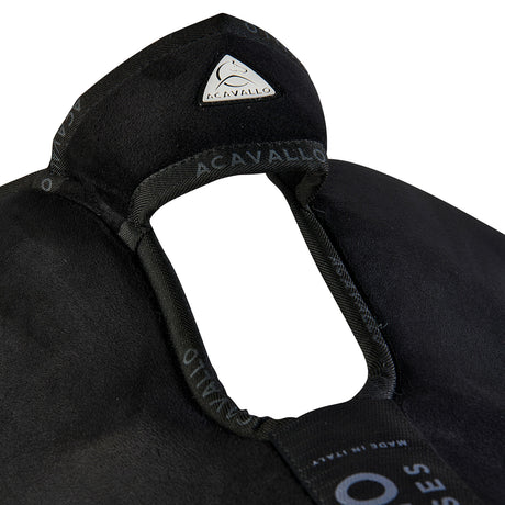 Acavallo Pad Piuma-FS WFS-FS Pocket Suede Rear Riser #colour_black-natural