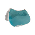 Acavallo Special Edition Saddle Pad JS CW-3Ds Louvre & Bamboo Silicone Grip #colour_blue