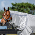 Horseware Ireland Amigo Bug Rug Hood #colour_silver-titanium-grey-silver