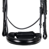 Leather dressage bridle