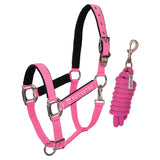 Padded double adjustment headcollar