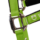 Padded double adjustment headcollar