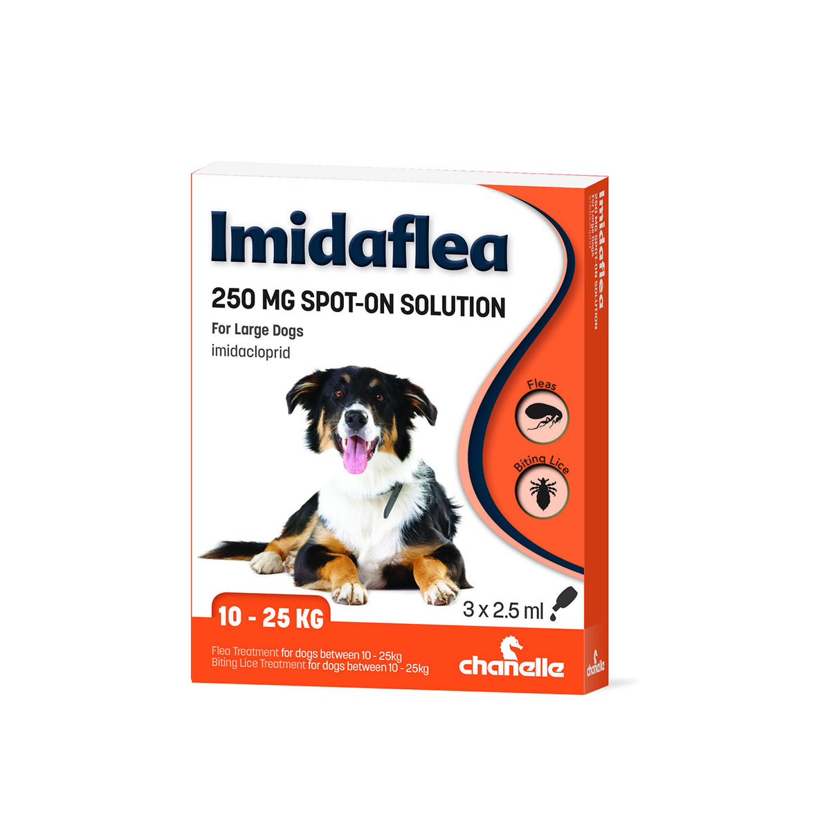 Chanelle Imidaflea 250Gm Spot-On For Large Dogs - 3 Pipettes