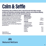 Natural Vet Care Calm & Settle Soft Chews for Dogs