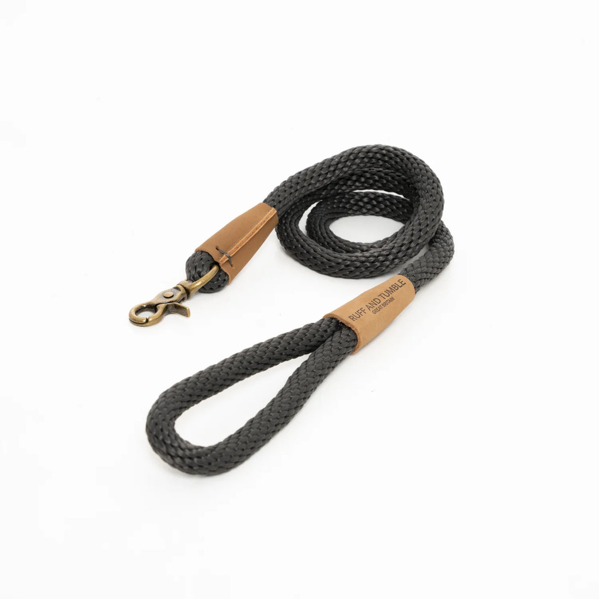 Ruff & Tumble Slim Clip Dog Lead #colour_charcoal