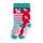 Toggi White Pony Childrens Socks 2 Pack #colour_pink-green