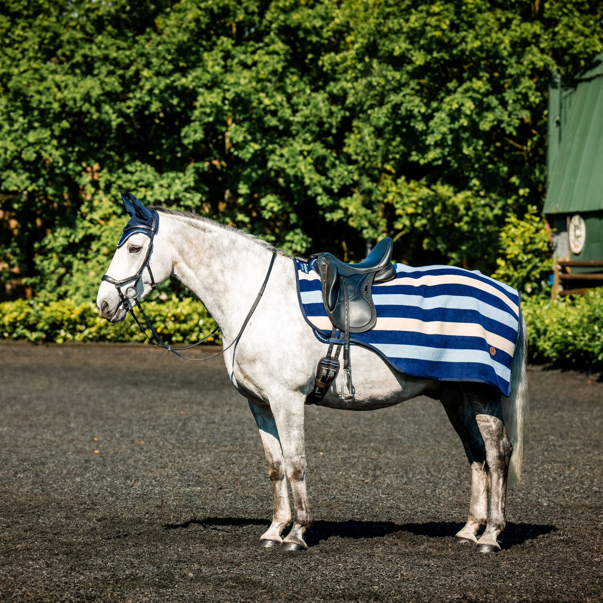 Horseware Ireland Newmarket Exercise Sheet #witney-navy